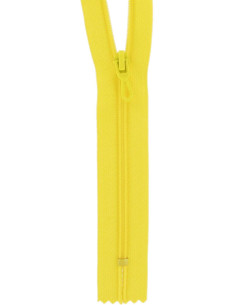 Fecho de correr de nylon - Amarelo canário