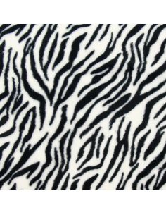 Tecido de pele falsa animal - Zebra 2