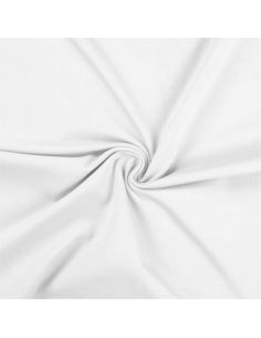 Tecido jersey de algodão - Branco