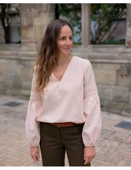Molde de blusa Myrtille - Anna Rose patterns