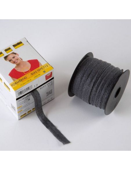 Vlieseline Stabilmanche - Cinza antracite
