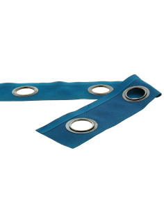 Faixa com ilhós canhão de espingarda - Azul petróleo