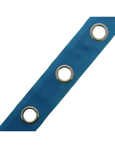 Faixa com ilhós canhão de espingarda - Azul petróleo