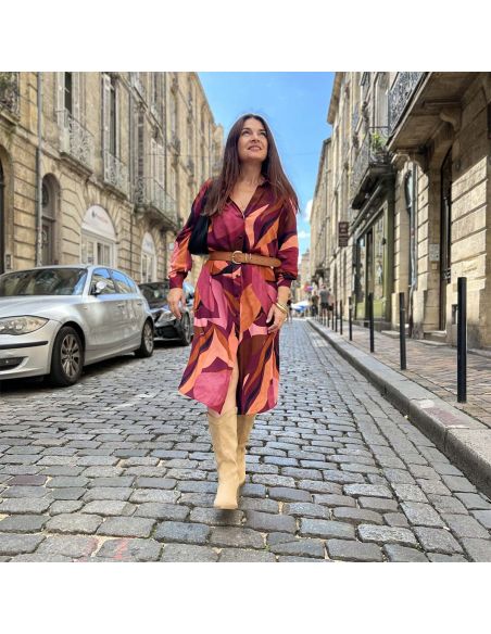 Padrão de vestido camisa Jane - Clématisse Pattern