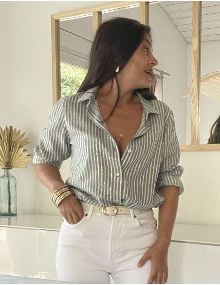 Padrão de vestido camisa Jane - Clématisse Pattern