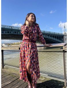 Padrão de vestido camisa Jane - Clématisse Pattern