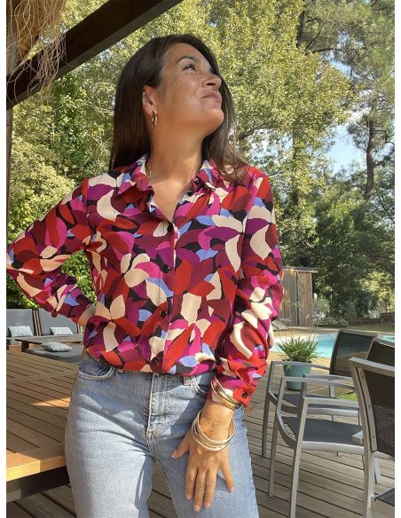 Padrão de vestido camisa Jane - Clématisse Pattern