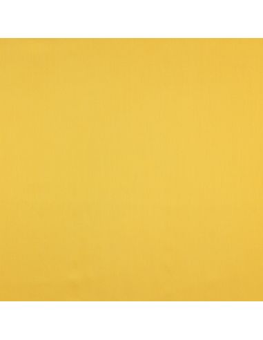 Tecido de cetim de algodão - Amarelo