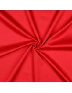 Tecido de cetim de algodão - Vermelho