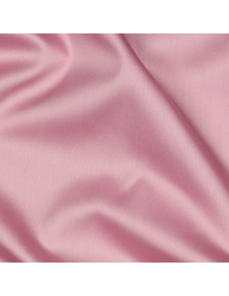 Tecido de cetim de algodão - Rosa