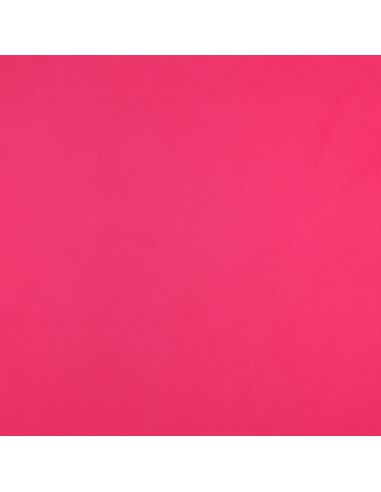 Tecido de cetim de algodão - Rosa vivo
