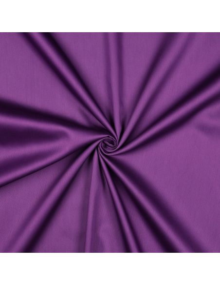 Tecido de cetim de algodão - Roxo