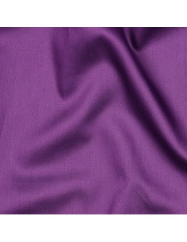 Tecido de cetim de algodão - Roxo