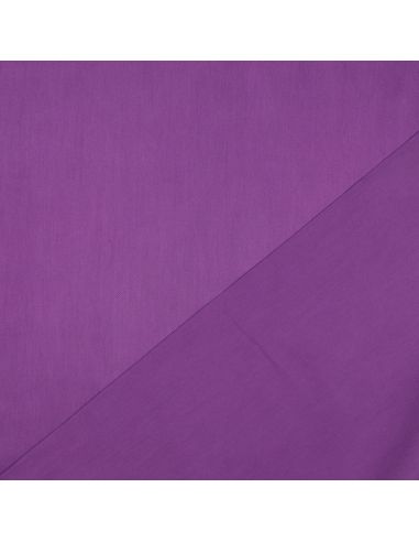 Tecido de cetim de algodão - Roxo