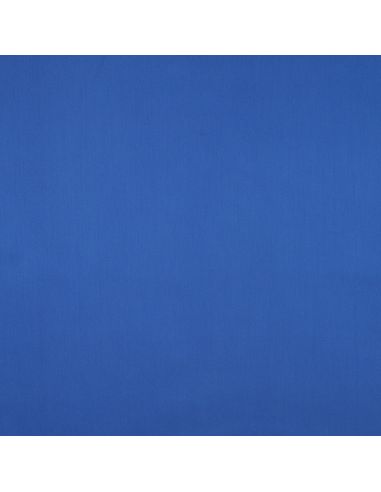 Tecido de cetim de algodão - Azul cobalto
