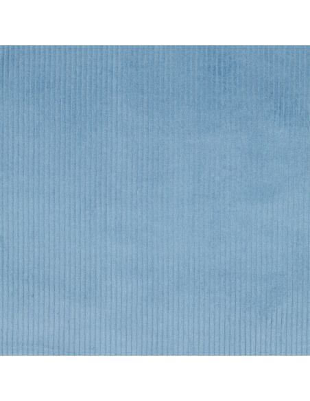 Tecido de veludo cotelê de algodão - Azul
