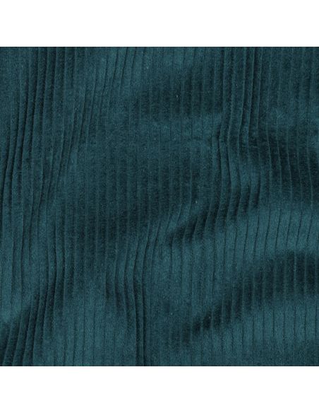 Tecido de veludo cotelê de algodão - Verde esmeralda