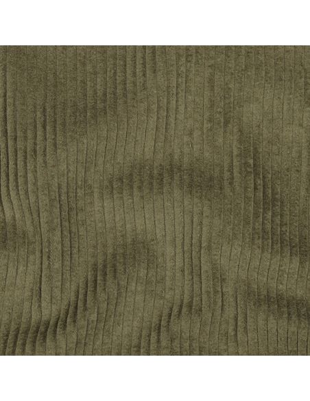Tecido de veludo cotelê de algodão - Verde militar
