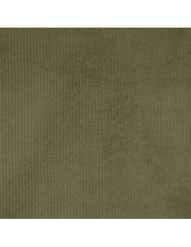 Tecido de veludo cotelê de algodão - Verde militar