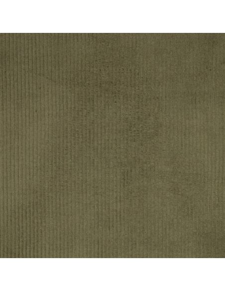 Tecido de veludo cotelê de algodão - Verde militar