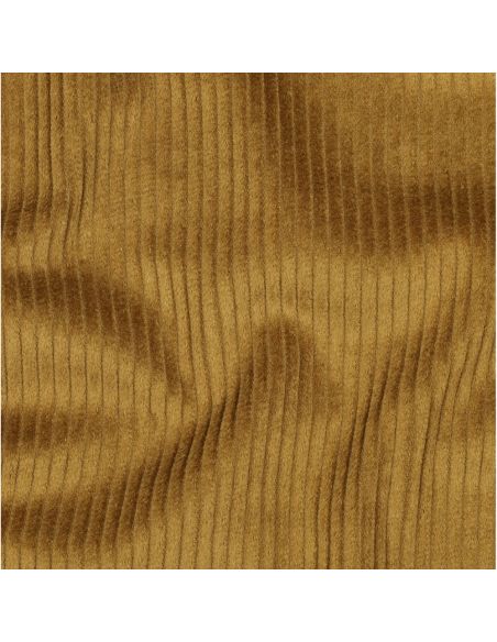 Tecido veludo cotelê de algodão - Ocre