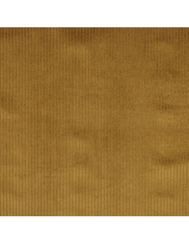 Tecido veludo cotelê de algodão - Ocre