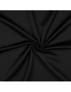 Tecido cetim real - Preto