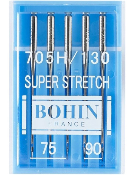 Agulhas de máquina especial stretch Bohin