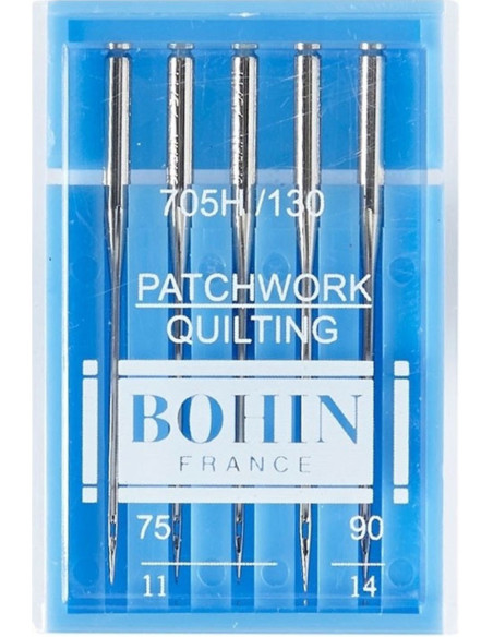 Agulhas de máquina especial para patchwork e quilting Bohin