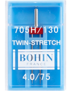 Agulhas duplas para máquina especial stretch Bohin