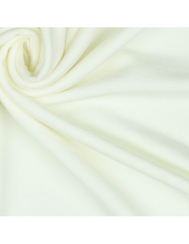 Tecido jersey tencel modal - Branco sujo