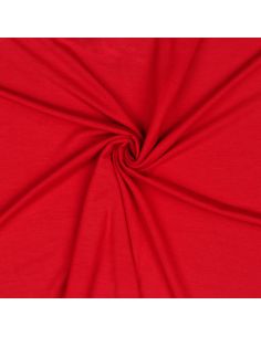 Tecido jersey tencel modal - Vermelho