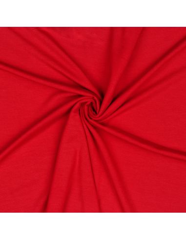 Tecido jersey tencel modal - Vermelho