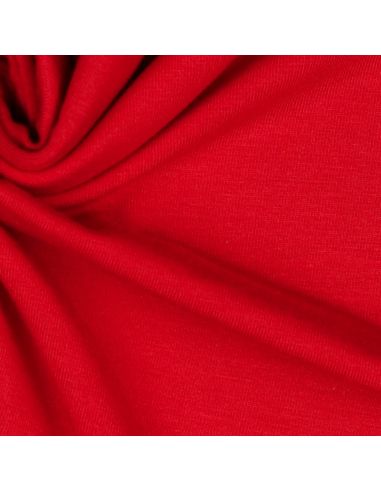 Tecido jersey tencel modal - Vermelho