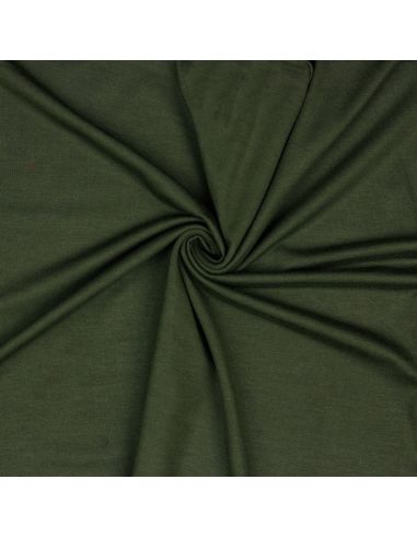 Tecido jersey tencel modal - Verde escuro