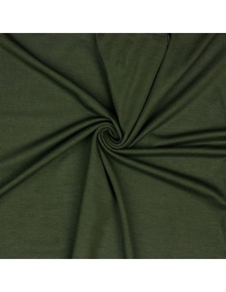 Tecido jersey tencel modal - Verde escuro