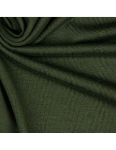 Tecido jersey tencel modal - Verde escuro 2