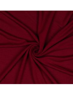 Tecido jersey tencel modal - Vermelho escuro