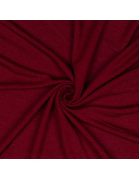 Tecido jersey tencel modal - Vermelho escuro