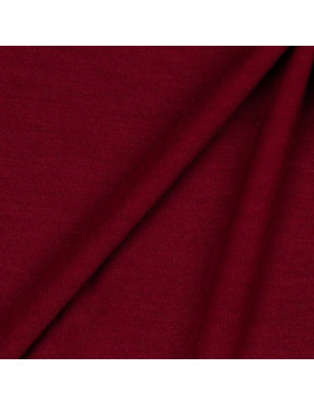 Tecido jersey tencel modal - Vermelho escuro