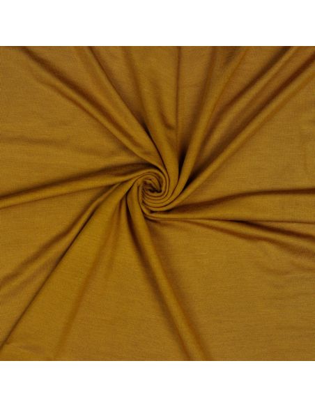 Tecido jersey tencel modal - Mostarda