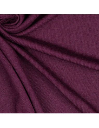 Tecido jersey tencel modal - Berinjela
