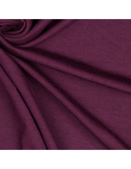 Tecido jersey tencel modal - Berinjela