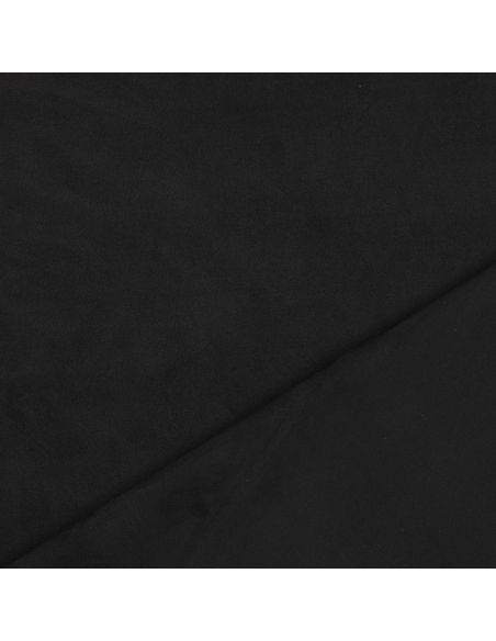 Tecido suede stretch - Preto