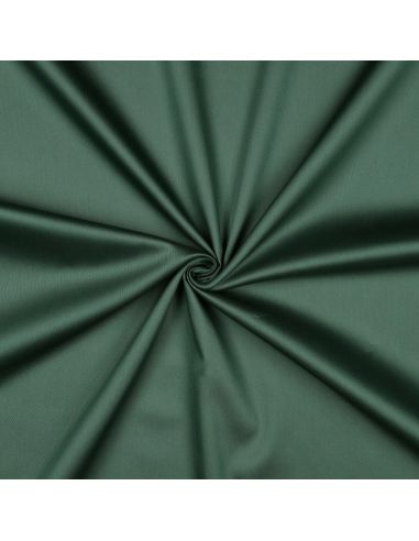 Tecido de cetim de algodão - Verde escuro