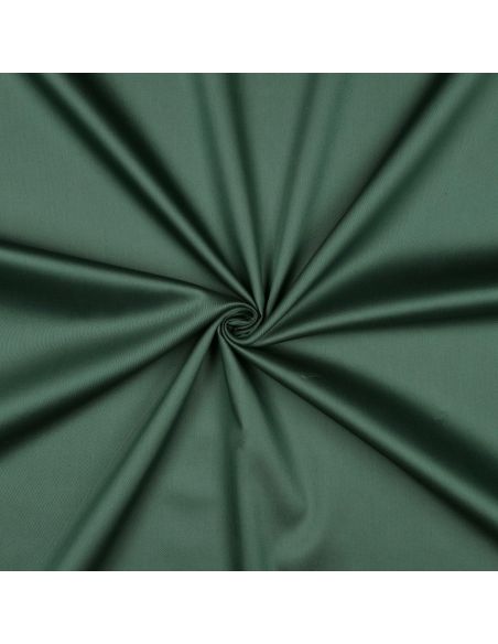 Tecido de cetim de algodão - Verde escuro