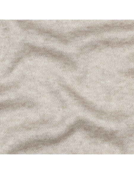Tecido de malha tricot misturado - Bege
