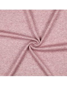 Tecido de malha tricot misto - Malva