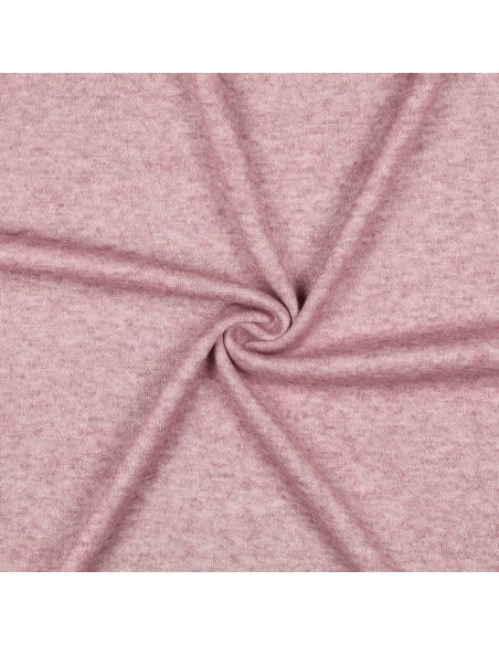 Tecido de malha tricot misto - Malva