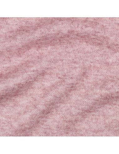 Tecido de malha tricot misto - Malva